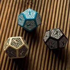 Q-Workshop D12 Beige & Black Hit Location Tabletop