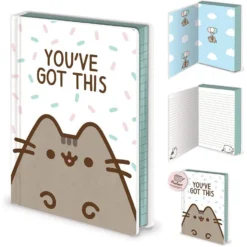 Home & Gifts Pusheen Furry A5 Notebook