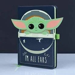 Film & TV The Mandalorian - I'm All Ears (Crib) Notebook