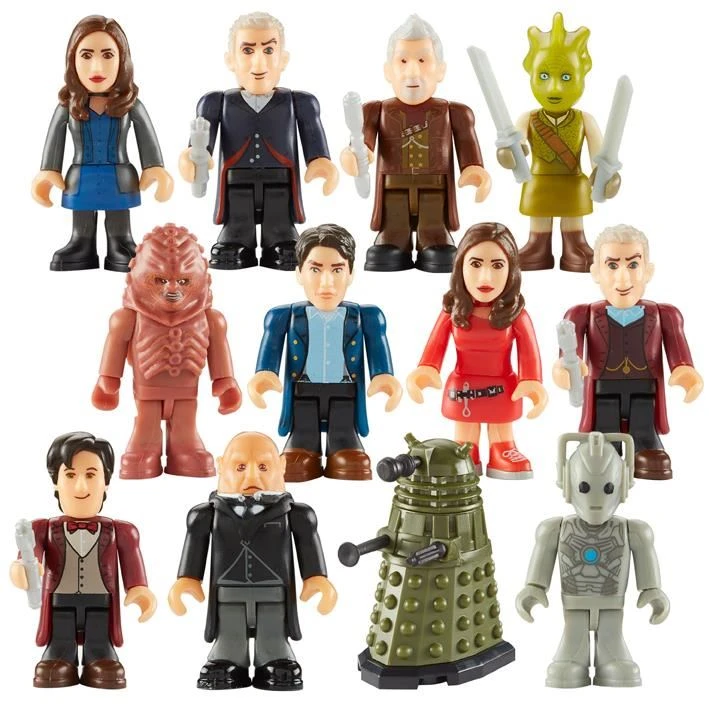 Doctor Who Series 4 Character Building Micro Figurines Film & TV 4 Doctor Who Series 4 Character Building Micro Figurines Film & TV