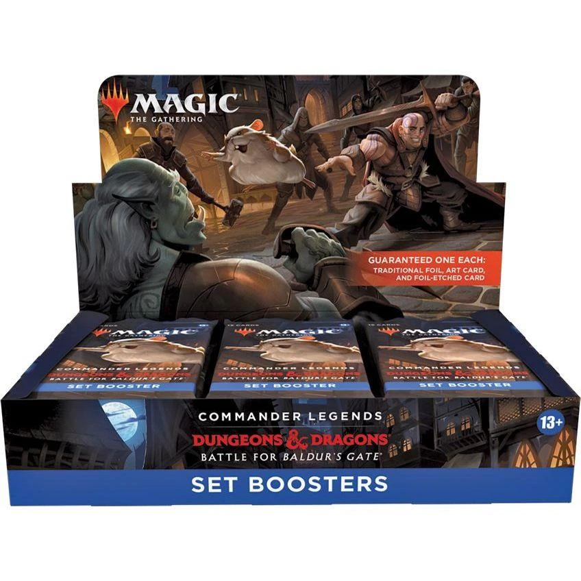 Magic: The Gathering Magic The Gathering: Commander Legends - Battle For Baldur’s Gate Set Booster X18 Tabletop 3 Magic: The Gathering Magic The Gathering: Commander Legends - Battle For Baldur’s Gate Set Booster X18 Tabletop