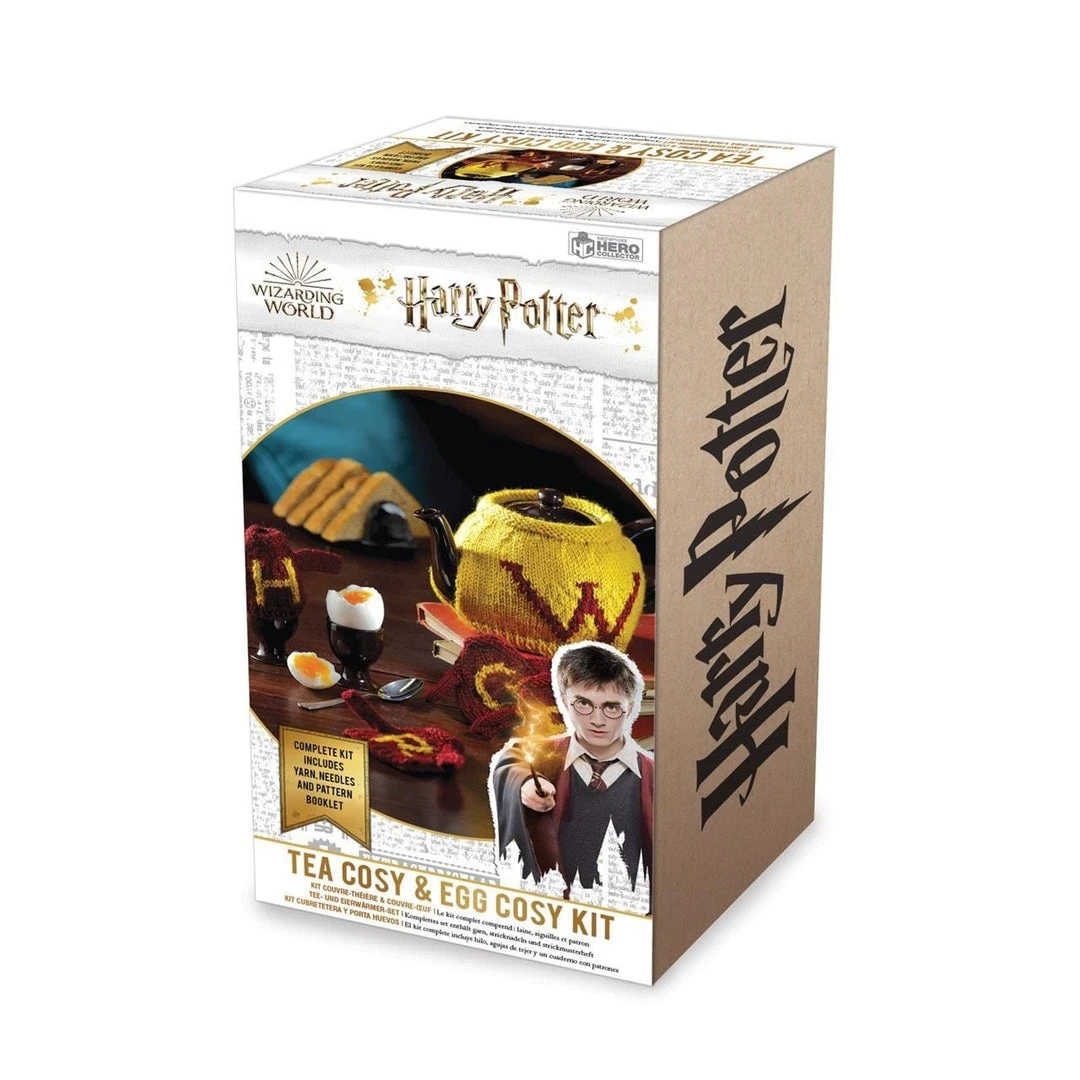 Harry Potter - Weasley Tea & Egg Cosy Knitting Kit 5 Harry Potter - Weasley Tea & Egg Cosy Knitting Kit