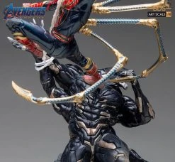 Film & TV Avengers: Endgame 1/10 Iron Spider Vs Outrider Statue