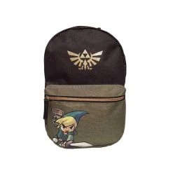 Gaming The Legend Of Zelda - Black Woods Boys Link Backpack