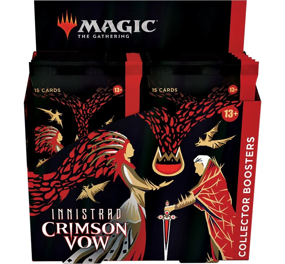 Magic: The Gathering MTG: Innistrad - Crimson Vow Collector Booster X12 Tabletop 3 Magic: The Gathering MTG: Innistrad - Crimson Vow Collector Booster X12 Tabletop