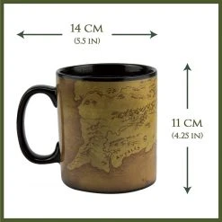 The Lord Of The Rings XL Heat Change Mug Film & TV