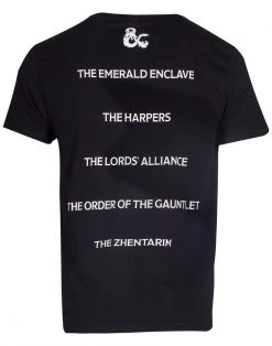 Geek-Aboo Dungeons & Dragons - Factions Men's T-Shirt Tabletop