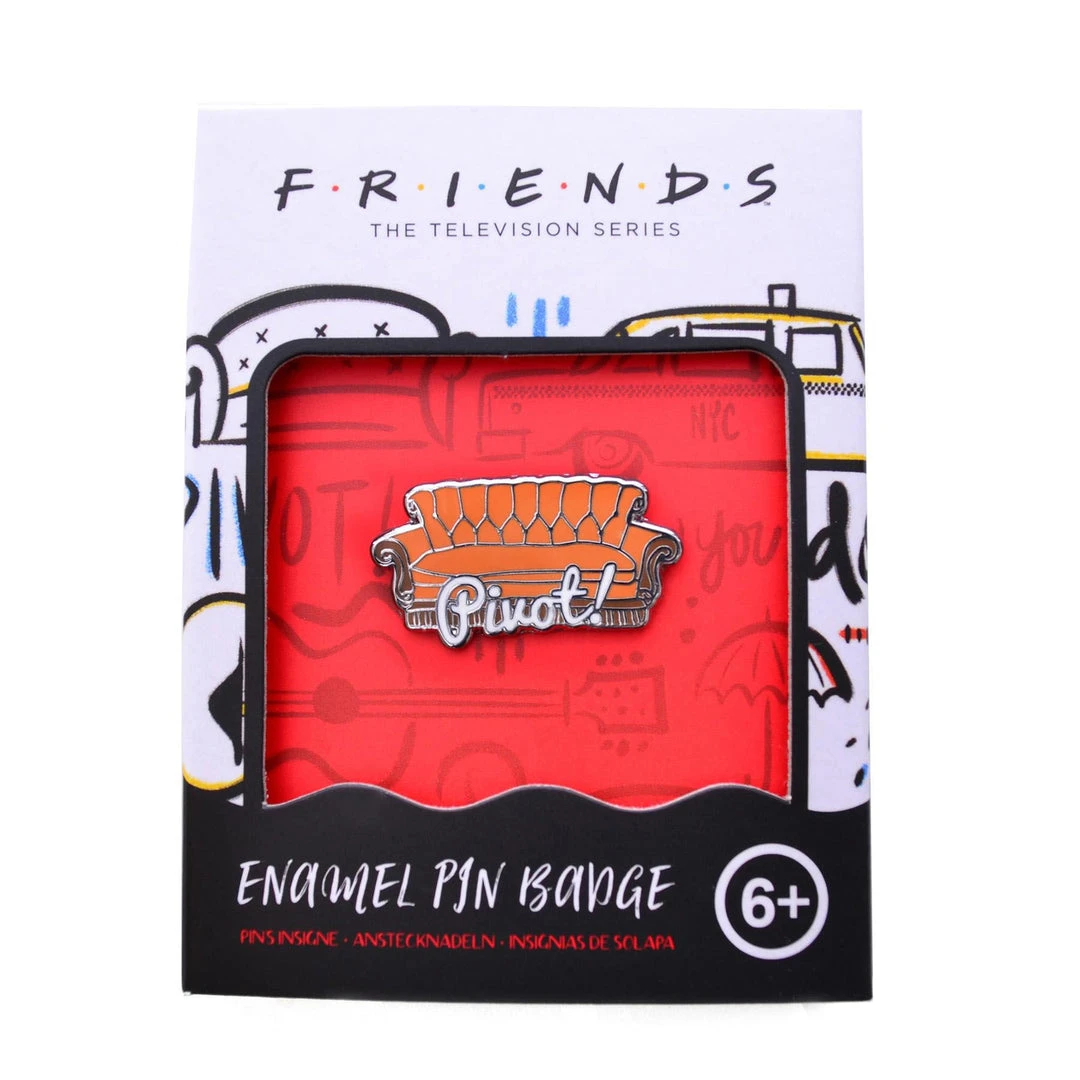 Film & TV Friends Enamel Pin Badge - Pivot 3 Film & TV Friends Enamel Pin Badge - Pivot