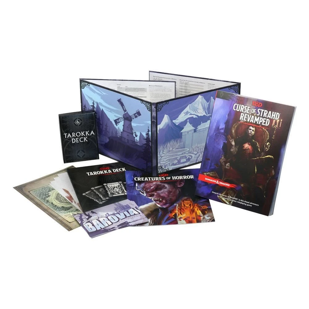 Dungeons & Dragons - Curse Of Strahd: Revamped RPG Box Set Tabletop 7 Dungeons & Dragons - Curse Of Strahd: Revamped RPG Box Set Tabletop