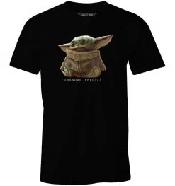 Film & TV The Mandalorian - 'Unknown Species' Mens T-Shirt