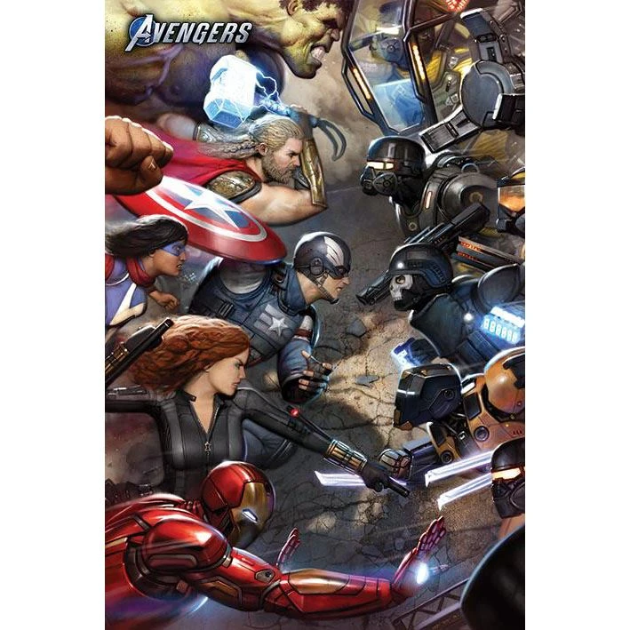 Avengers Gamerverse Face Off Maxi Poster 3 Avengers Gamerverse Face Off Maxi Poster