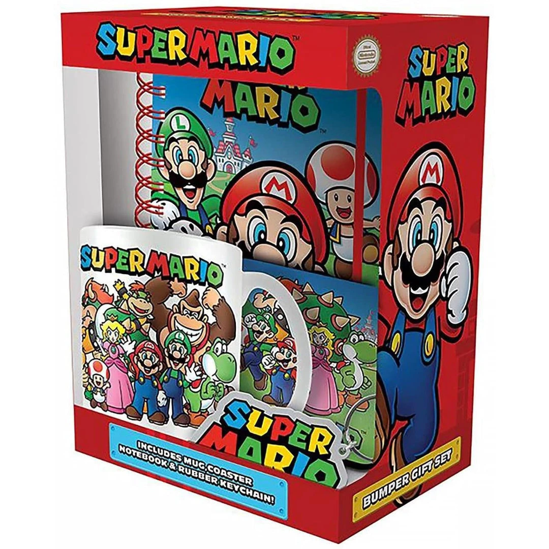 Super Mario Bumper Gift Set Gaming 8 Super Mario Bumper Gift Set Gaming