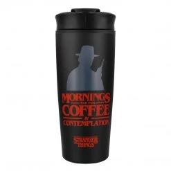 Film & TV Stranger Things 'Coffee And Contemplation' Travel Mug