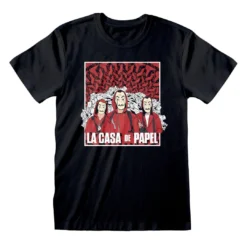 Money Heist Geek Gear La Casa De Papel Group Shot T