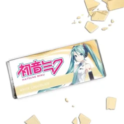 Vocaloid Hatsune Miku White Chocolate Bar