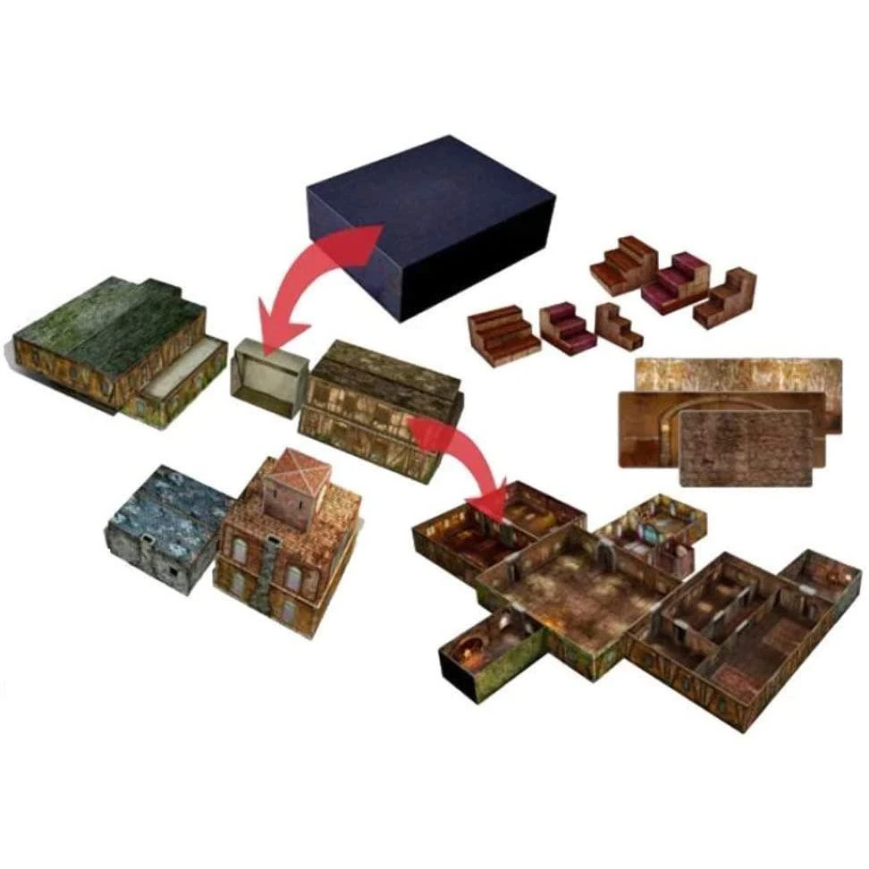 Tenfold Dungeon: The Town Tabletop 3 Tenfold Dungeon: The Town Tabletop