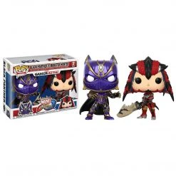Gaming POP! Games: Marvel Vs Capcom - Black Panther & Monster Hunter 2-Pack