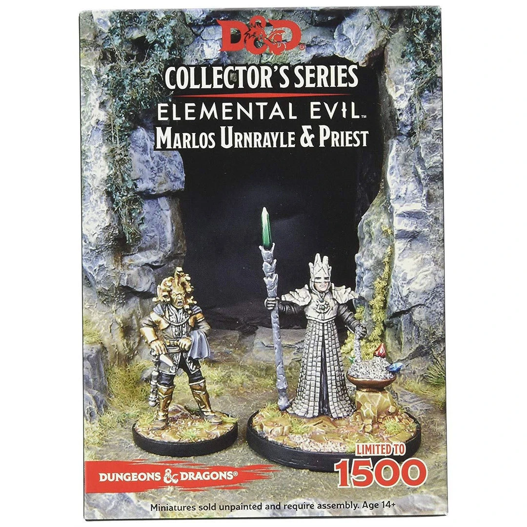 Dungeons & Dragons D&D: Temple Of Elemental Evil Marlos Urnrayle And Priest Tabletop 3 Dungeons & Dragons D&D: Temple Of Elemental Evil Marlos Urnrayle And Priest Tabletop