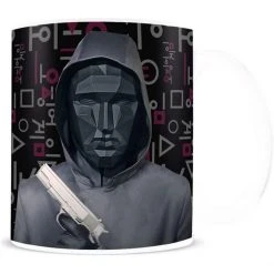 Squid Game Black Mask Mug Film & TV