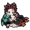 Demon Slayer: Kimetsu No Yaiba - Rubber Mascot 6cm Charm 1 Demon Slayer: Kimetsu No Yaiba - Rubber Mascot 6cm Charm