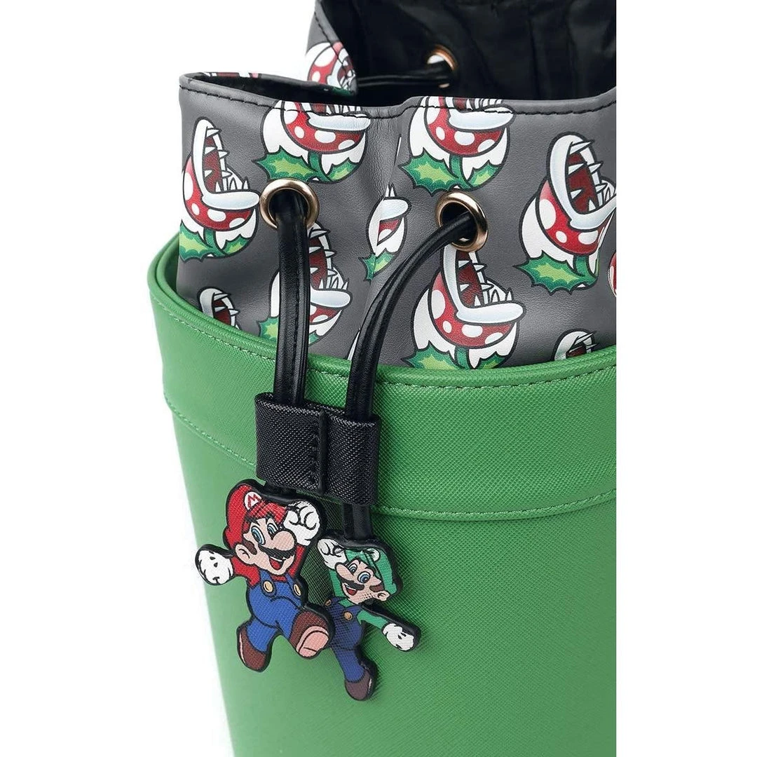 Gaming Super Mario - Pipe Shaped Drawstring Bag 7 Gaming Super Mario - Pipe Shaped Drawstring Bag