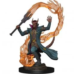 Dungeons & Dragons: Icons Of The Realms - Tiefling Male Sorcerer Miniature Tabletop