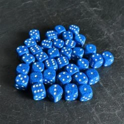 Chessex Tabletop Speckled D6 Set Of 36 Water