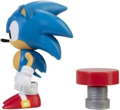 Sonic The Hedgehog Sonic Classic W/ Spring Action Figure