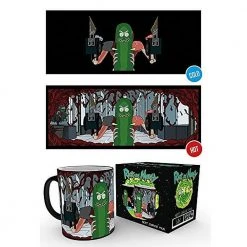 Rick And Morty Rick & Morty - Pickle Rick Heat Mug Film & TV