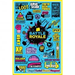 Fortnite Battle Royale Infographic Maxi Poster