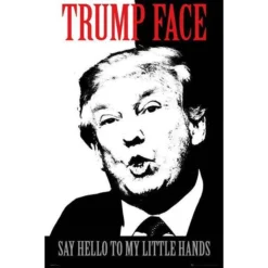 Home & Gifts Trump Face Poster