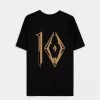 The Elder Scrolls TES: Skyrim - Metallic 10 Years T-Shirt