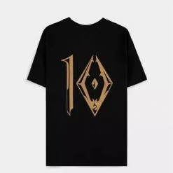 The Elder Scrolls TES: Skyrim - Metallic 10 Years T-Shirt