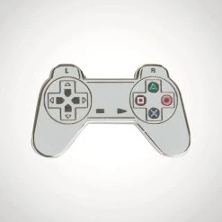Gaming Playstation 1 Dualshock Pin Badge