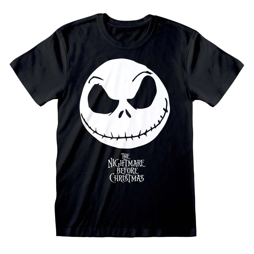 The Nightmare Before Christmas Jack Face T-Shirt 5 The Nightmare Before Christmas Jack Face T-Shirt