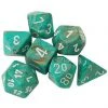 Chessex Dice Marble Oxi-Copper Polyhedral 7 Die Set
