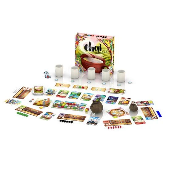 Geek-Aboo Tabletop Chai Board Game 4 Geek-Aboo Tabletop Chai Board Game