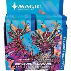 Magic: The Gathering MTG: Commander Legends: Battle For Baldur’s Gate Collector Booster X12