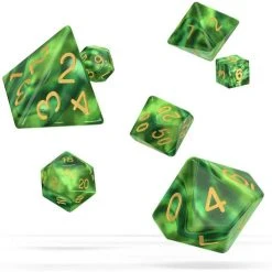 Oakie Doakie Dice Oakie Doakie - Gemdice Jungle RPG Dice Set Tabletop