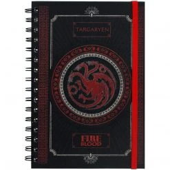 Game Of Thrones - Targaryen Fire And Blood A5 Notebook Film & TV