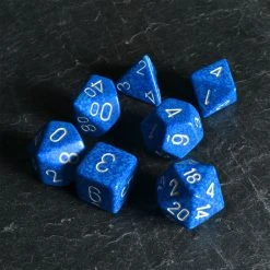 Chessex Speckled Polyhedral Water 7 Die Set