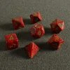 Chessex Dice Speckled Poly 7 Set Strawberry 1 Chessex Dice Speckled Poly 7 Set Strawberry