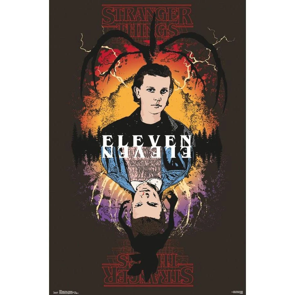 Stranger Things Eleven Maxi Poster 4 Film & TV 3 Stranger Things Eleven Maxi Poster 4 Film & TV