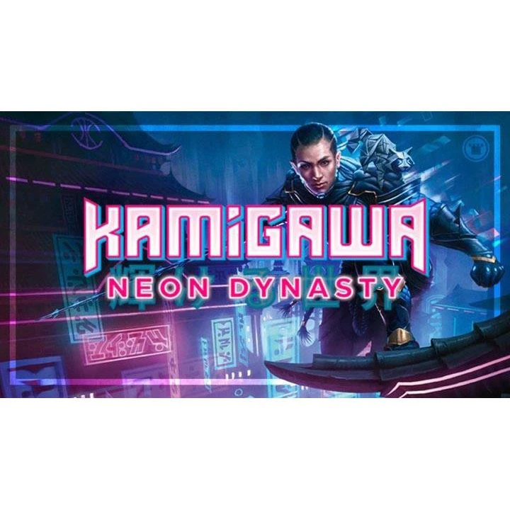 Magic: The Gathering MTG: Kamigawa Neon Dynasty Theme Booster - Green Tabletop 5 Magic: The Gathering MTG: Kamigawa Neon Dynasty Theme Booster - Green Tabletop