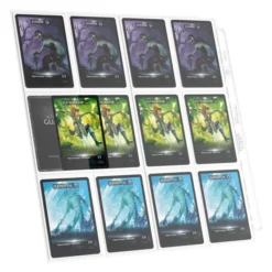 Ultimate Guard Quadrow 24-Pocket Pages (10pcs) - Clear