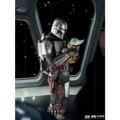Star Wars The Mandalorian And Grogu 1:10 Scale Statue