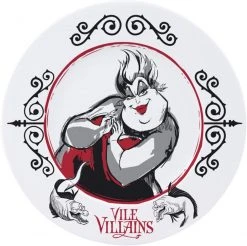 Film & TV Disney Villains Set Of 4 Plates