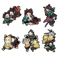 Demon Slayer: Kimetsu No Yaiba - Group 1 Rubber Mascot 6cm Charm