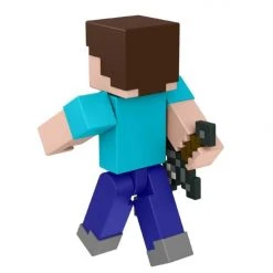 Minecraft Gaming Steve With Build-A-Portal Figurine