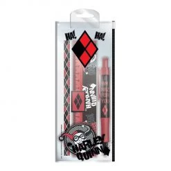 Batman Harley Quinn Retro Stationary Set